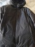 超級安踏羽絨沖鋒衣男秋冬戶(hù)外防水透濕六度芯保暖防風(fēng)夾克外套152546917U 煙黒灰-6 XL /男180 曬單實(shí)拍圖