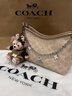 蔻馳（COACH）【品牌直供】女士LAUREL小號HOBO流浪包CBH15新年禮物 曬單實(shí)拍圖