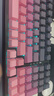 惠普（HP）GK600FS機械鍵盤(pán)熱插拔 辦公電競游戲專(zhuān)用有線(xiàn) 臺式機筆記本電腦 側刻漸變黑莓粉冰藍光青軸 99鍵 曬單實(shí)拍圖
