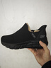 斯凱奇（Skechers）新年禮物閃穿鞋男鞋冬休閑健步鞋一腳蹬運動(dòng)鞋百搭軟底布鞋118306 曬單實(shí)拍圖