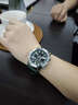 飛克（FEIKE）品牌2026年新款多功能手表男士個(gè)性復古潮流男士手表新年禮物男生 銀殼綠面綠帶 曬單實(shí)拍圖