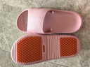 京東京造【專(zhuān)業(yè)防滑】浴室防滑拖鞋老人孕婦舒適居家拖鞋女士粉色38-39 曬單實(shí)拍圖