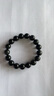 石玥珠寶精品12mm彩虹眼天然黑曜石手串本命年轉運珠水晶手鏈男女士款 曬單實(shí)拍圖