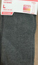 優(yōu)衣庫女裝HEATTECH針織連褲襪/打底褲480735 08 深灰色 L 曬單實(shí)拍圖