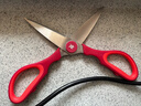 WMF福騰寶家用廚房剪刀不銹鋼多功能雞骨剪烤肉剪骨頭廚房專(zhuān)用 紅色 曬單實(shí)拍圖