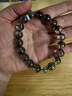 石玥珠寶精品10-11mm天然綠幽靈水晶手串轉運珠手鏈男女士款 水晶瑪瑙 曬單實(shí)拍圖
