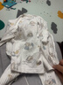 童泰（TONGTAI）寶寶秋衣套裝夏季純棉嬰兒內衣兒童睡衣秋褲家居服提花藍色110cm 曬單實(shí)拍圖