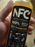 農夫山泉100%純果汁NFC橙汁300ml*24瓶鮮果冷壓榨0添加劑飲料過(guò)年年貨禮盒 曬單實(shí)拍圖