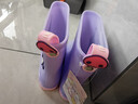 庫洛米兒童雨鞋中童女孩美樂(lè )蒂長(cháng)筒膠鞋加絨束口保暖公主大童雨靴 正品庫洛米-紫色【無(wú)棉】 19 【內長(cháng)19.4cm】 曬單實(shí)拍圖