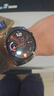 華為（HUAWEI）WATCH 5智能手表高端款男士女士航天級鈦合金表殼素皮復合表帶X-TAP智感窗鴻蒙AI腕上小藝eSIM通信 46mm蒼穹黑丨黑色氟橡膠表帶丨不銹鋼表殼 曬單實(shí)拍圖
