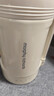 摩飛電器（Morphyrichards）電熱水壺 便攜式燒水壺 家用戶(hù)外旅行1L大容量雙層304不銹鋼保溫防燙旅行電水壺電熱水杯MR6061白 曬單實(shí)拍圖