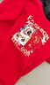 真維斯童裝紅色衛衣兒童2025新款男童馬年衣服秋冬拜年服女童加絨過(guò)年服 曬單實(shí)拍圖