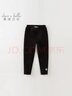 戴維貝拉（DAVE＆BELLA）中大童打底褲加絨女童休閑褲兒童褲子洋氣女孩長(cháng)褲秋冬新款童褲 黑色【現貨】 130 cm（建議身高120-130cm） 曬單實(shí)拍圖