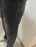 高端彈力牛仔褲男士2025春秋季新款寬松直筒大碼休閑褲子百搭長(cháng)褲 藍灰色【棉彈力】 33 【建議140-150斤】 曬單實(shí)拍圖