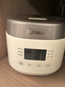 美的電飯煲1-2-3人 家用0涂層316L不銹鋼內膽電飯鍋小型 迷你智能多功能定時(shí)煮小米粥鍋微壓 母嬰級【上蓋可拆洗】白 2L 曬單實(shí)拍圖