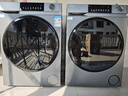 海爾（Haier）云溪 滾筒洗烘套裝 12KG大容量 全自動(dòng)洗衣機+熱泵烘干機 家電國家補貼京東自營(yíng) 55J7+55J7 曬單實(shí)拍圖