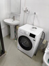 海信（Hisense）9KG滾筒洗衣機超薄洗烘一體機 全自動(dòng)家用洗衣機 1.15高洗凈比節能省電一級能效 WD90A1Q-5 白色 曬單實(shí)拍圖