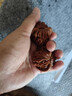 自由說(shuō)四座樓文玩核桃精品把玩盤(pán)玩官帽獅子頭手把件桃核手玩麒麟紋古玩 35-36mm 曬單實(shí)拍圖