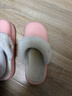 樸西冬季防水可拆卸棉拖鞋女士保暖室內厚底防滑可外穿 淺粉 38-39 曬單實(shí)拍圖