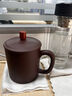 京東京造宜興紫砂品茗杯【原礦紫泥】煮泡茶具茶杯60ml 4只裝 曬單實(shí)拍圖