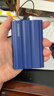 三星（SAMSUNG）1TB Type-c接口 移動(dòng)固態(tài)硬盤(pán) T7 Shield魔力藍 NVMe讀速1050MB/s  手機直連筆記本外接 三防保護 曬單實(shí)拍圖