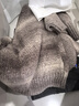 蕉內熱皮503+++男女同款鎖溫漸變圓領(lǐng)套頭毛衣保暖打底秋冬長(cháng)袖套頭衫 暖咖漸變 XL 曬單實(shí)拍圖