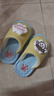 兒童棉拖鞋秋冬季男童室內防滑男孩家居小孩子可愛(ài)卡通居家鞋女童 黃色小羊羊 24.5 適合腳長(cháng)13-13.5cm 曬單實(shí)拍圖
