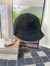CHANEELR & KARITH漁夫帽2026新款秋冬季節顯臉小韓版女士帽子時(shí)尚潮流百搭保暖子女 黑色 曬單實(shí)拍圖