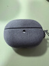ESCASE適用華為freebuds pro5保護套耳機套藍牙盒翻毛絨防塵防指紋高級感小眾外殼男女舒適高級灰 曬單實(shí)拍圖