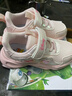 迪士尼（Disney）女童運動(dòng)鞋兒童戶(hù)外舒適跑步鞋中大童潮流百搭休閑鞋 淺粉 32 曬單實(shí)拍圖