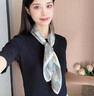 Calznklien100%桑蠶絲真絲絲巾女2026高檔實(shí)用方巾生日禮物送媽媽長(cháng)輩伴手禮 【金植雅筑】高級感禮盒裝 100%桑蠶絲輕奢真絲絲巾丨尺寸:68*68cm 曬單實(shí)拍圖