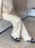 都市麗人休閑褲子女款2026年最新款春季大碼女褲今年最流行的闊腿褲香蕉褲 曬單實(shí)拍圖
