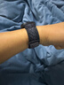適用蘋(píng)果手表表帶耐克applewatch10 11 9 8尼龍nike回環(huán)Ultra表帶 【NK黑配藍色】表帶 【42mm】適用Apple Watch10代/11 曬單實(shí)拍圖