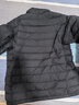波司登（BOSIDENG）25年新款短款羽絨服商場(chǎng)熱賣(mài)同款男款90絨立領(lǐng)羽絨內膽B(tài)250131005 黑色8056-經(jīng)典極簡(jiǎn)風(fēng) L 180/100A 體重約140-155斤 曬單實(shí)拍圖