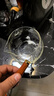古德窯 輕奢360度旋轉逍遙泡玻璃茶具套裝家用茶壺功夫茶杯小型辦公喝茶 透明逍遙壺+6杯+公杯+茶罐+六君 曬單實(shí)拍圖