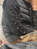 雪中飛秋冬新款男式輕薄羽絨服馬甲基礎男士短款羽絨秋馬甲 寶石黑|8086 XL 180/100A 曬單實(shí)拍圖