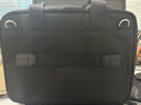 良山HE7手提電腦包男士公文包簡(jiǎn)約商務(wù)休閑通勤包彈道尼龍男款手拎包 黑色 不配肩帶 14英寸 曬單實(shí)拍圖