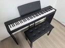 雅馬哈（YAMAHA）新P225B電鋼琴88鍵重錘初學(xué)考級便攜成人兒童木架三踏板全套禮包 曬單實(shí)拍圖