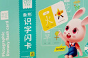 奕思瑞幼兒童識字卡片1-3-6歲象形字幼兒園寶寶學(xué)前看圖認漢字啟蒙早教 曬單實(shí)拍圖