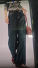 森馬（Semir）牛仔褲女春含萊賽爾闊腿褲2026港風(fēng)遮肉顯腿長(cháng)拖地褲109926124001 曬單實(shí)拍圖