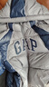 蓋璞（GAP）男童冬季款logo撞色可拆卸連帽羽絨服兒童裝外套829580 曬單實(shí)拍圖
