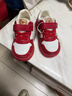 泰蘭尼斯春季兒童板鞋新年紅色鞋子男女童發(fā)光閃燈鞋防滑亮燈鞋27 曬單實(shí)拍圖