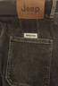 JEEP吉普高端男士牛仔褲男2025秋冬新款寬松直筒休閑百搭哈倫褲子男褲 曬單實(shí)拍圖