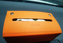 basa車(chē)載紙巾盒汽車(chē)用品抽紙盒天窗遮陽(yáng)板紙巾盒創(chuàng  )意掛式車(chē)用 星宇橙 曬單實(shí)拍圖