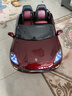 小童鞋【加長(cháng)升級雙人座】?jì)和妱?dòng)汽車(chē)可坐大人四輪遙控寶寶小孩玩具車(chē) 【烤漆】紅色 頂配四驅24V7A+軟胎【動(dòng)力強勁】 曬單實(shí)拍圖