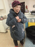 鴨鴨（YAYA）奶奶冬裝羽絨服60歲70老太太加厚保暖中老年媽媽款中國風(fēng)老人外套 曬單實(shí)拍圖