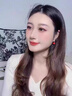 伊燦新年酒紅色水鉆耳釘女小眾耳夾2025年新款爆款無(wú)耳洞耳飾耳環(huán) 新年紅色耳釘 曬單實(shí)拍圖