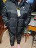 駱駝【迪麗熱巴同款】羽神PRO戶(hù)外羽絨服冬季防風(fēng)保暖外套鵝絨面包服 幻影黑，男女，A35CR28312B XL 曬單實(shí)拍圖