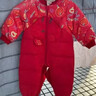 巴拉巴拉童裝兒童羽絨連體衣嬰兒寶寶2025新款秋冬萌趣造型新年拜年服喜慶 曬單實(shí)拍圖