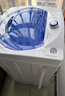 小鴨脫水機 迷你半自動(dòng)單筒甩干機 小型家用出租房甩干桶干衣機 強力脫水 單洗 6.2kg 曬單實(shí)拍圖